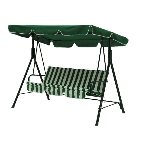 Balansoar tip leagan pentru gradina din otel, 178 x 106 cm