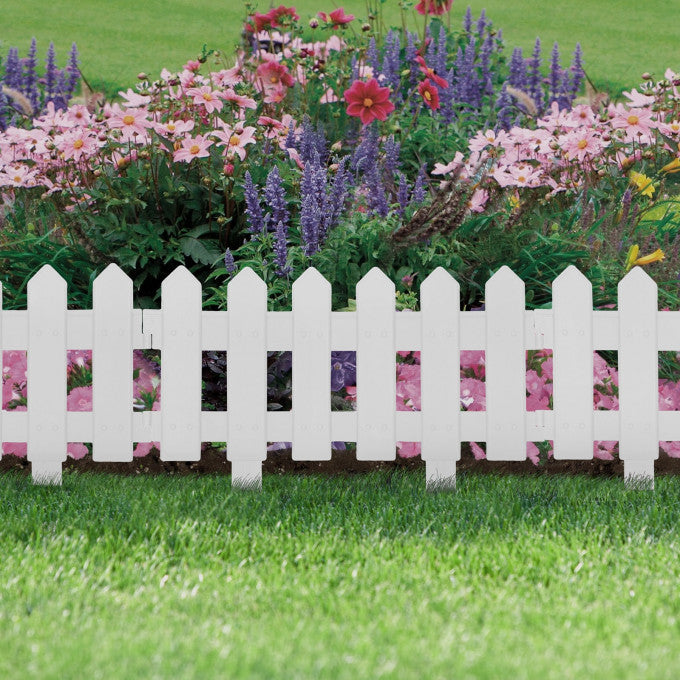 Set 4 Gardulete din plastic pentru flori, 40.5 x 29.5 cm