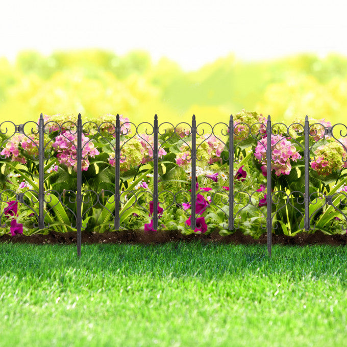 Set 5 Gardulete din plastic pentru flori, 63 x 33,5 cm
