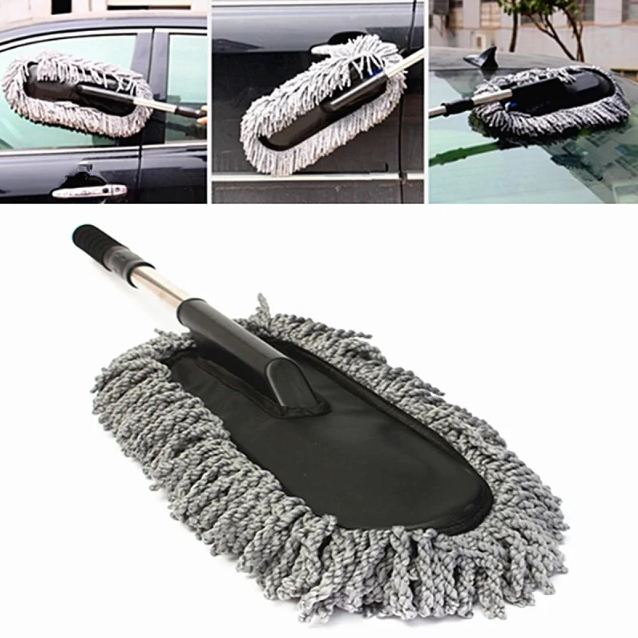 Perie de curatare auto din microfibra cu maner reglabil Better Brush