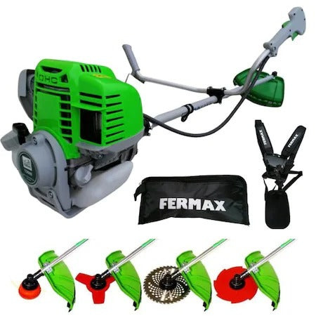 Motocoasa benzina, 4 CP, Fermax, pornire la buton