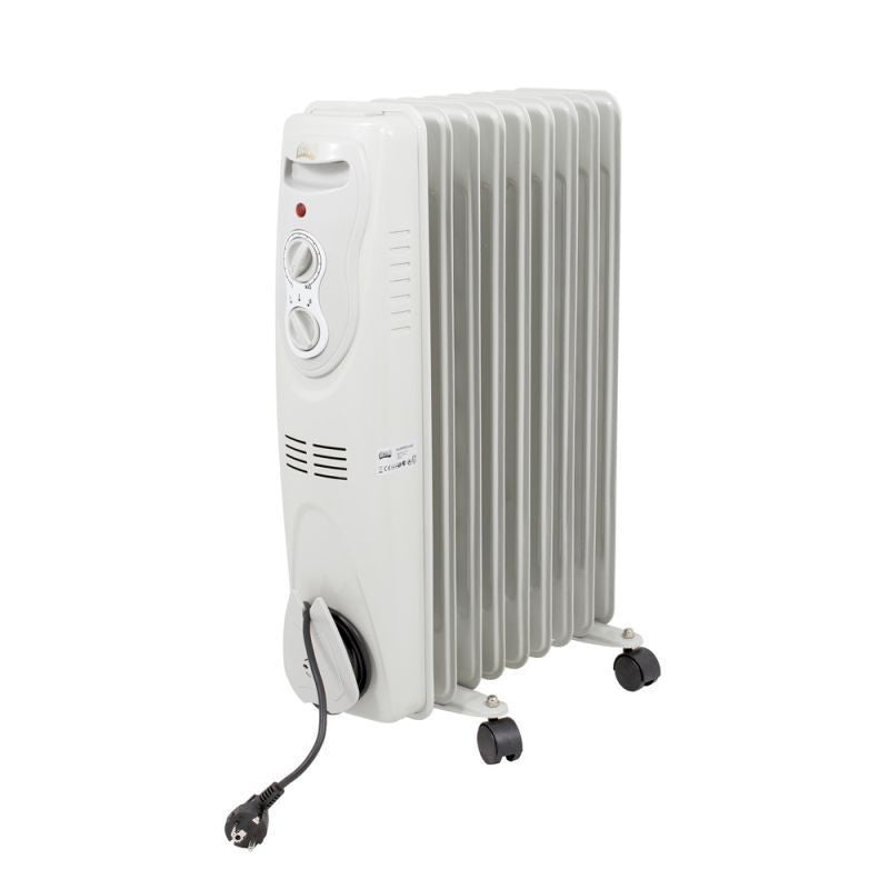 Calorifer electric cu ulei Victronic VC9 , 9 elementi, 2000 W, 3 trepte de putere, termostat