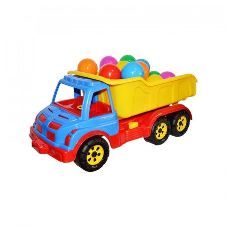 Camion plastic 60 CM pentru copii, simplu + accesorii optionale