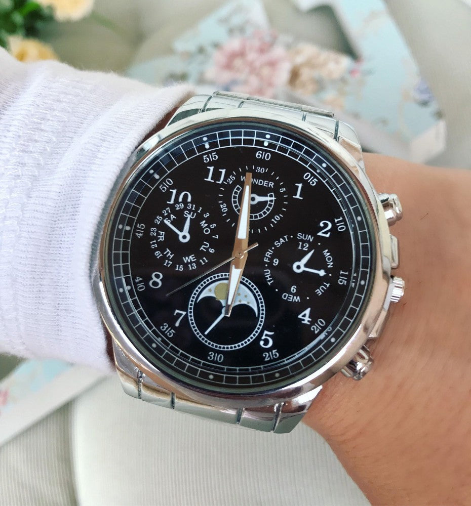 Ceas barbatesc metalic Elegant Clasic