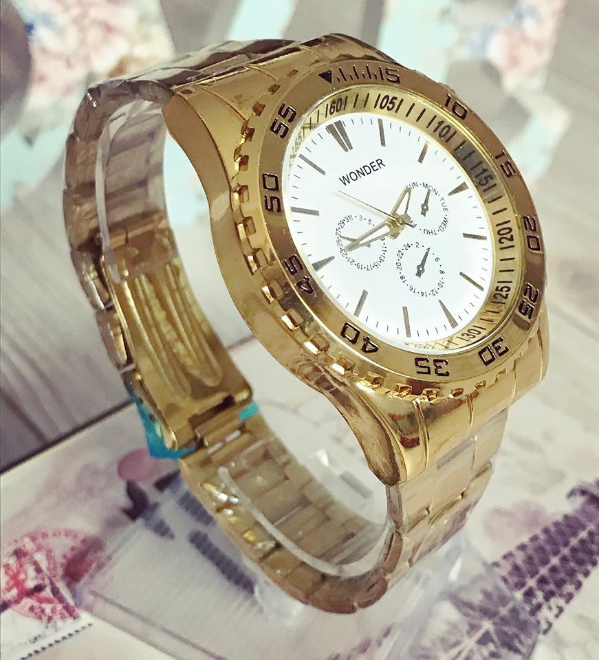 Ceas de dama Gold Classic Style metalic