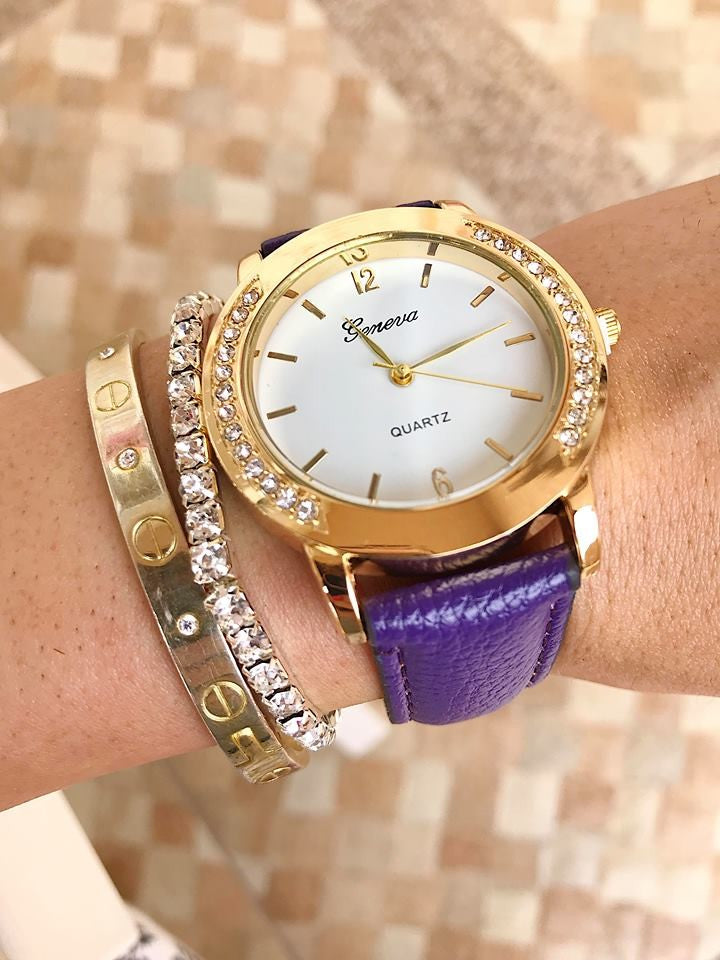Ceas dama Classic Fashion curea piele PU