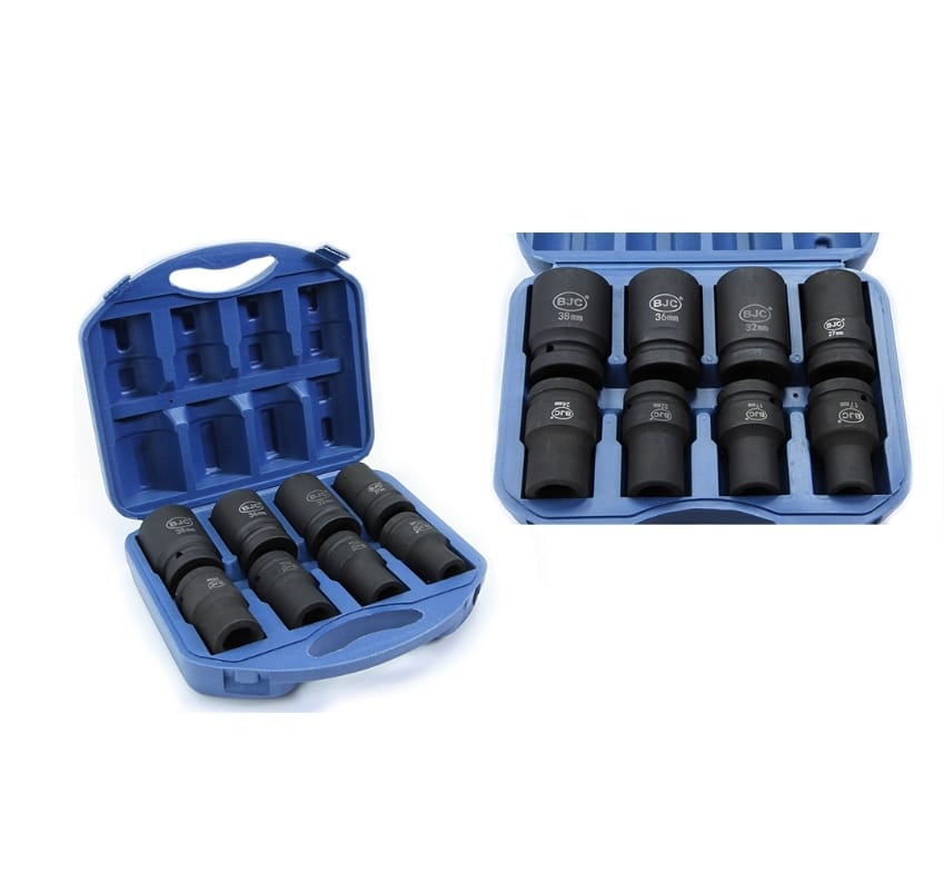 Trusa 8 tubulare camion tir de impact prindere 1 tol marime 17-33 mm