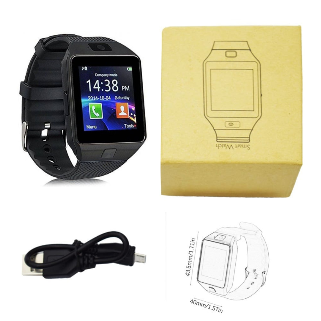 Ceas Smartwatch, functii bluetooth si Notificari (Facebook, Whatsapp)