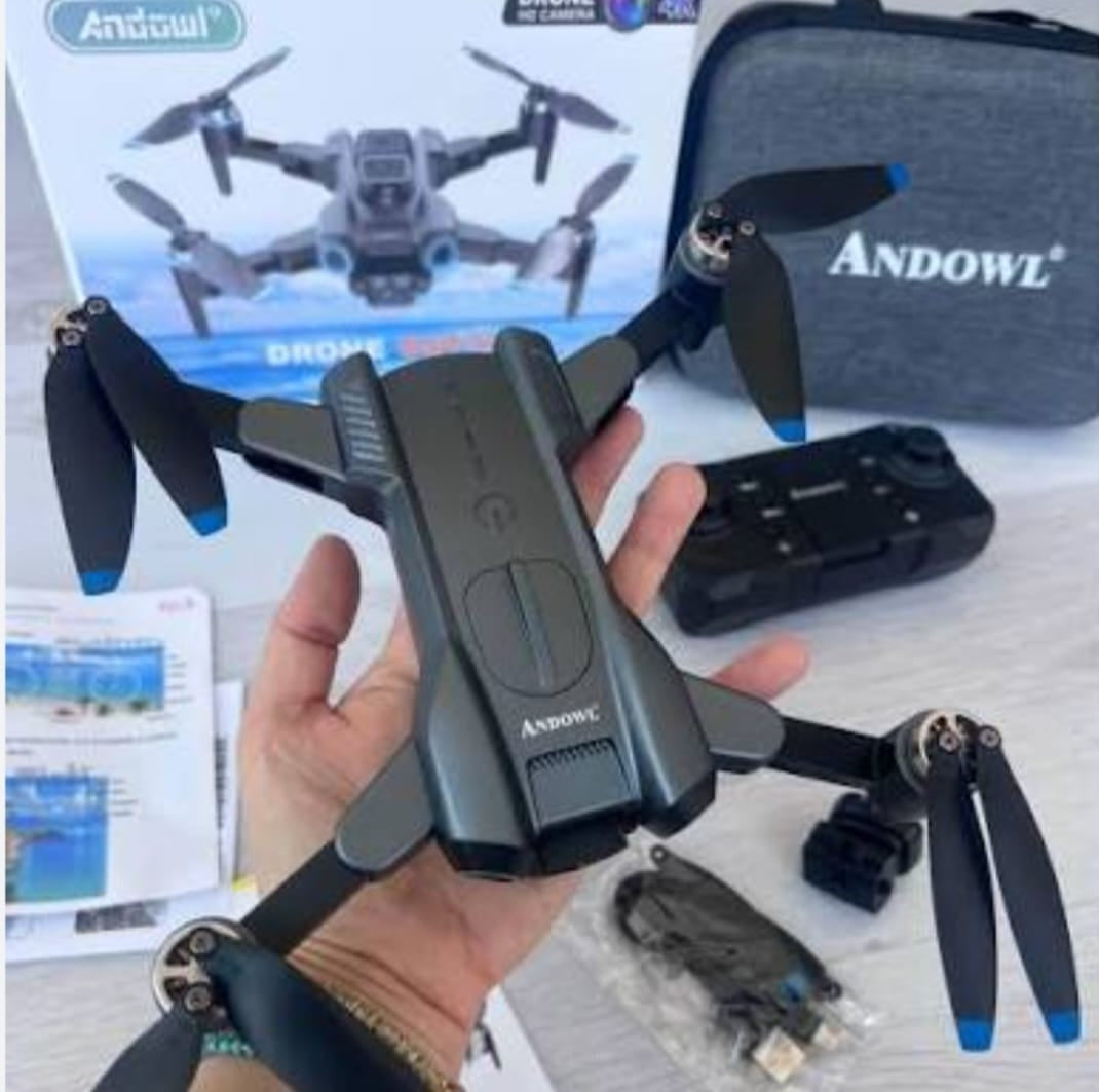Mini Dronă cu Cameră Andowl SGT 700, cu Telecomandă și Conexiune la Telefon