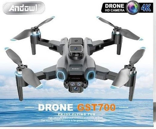 Mini Dronă cu Cameră Andowl SGT 700, cu Telecomandă și Conexiune la Telefon