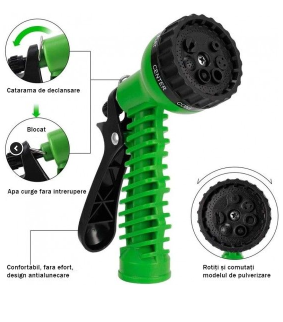 Furtun extensibil verde Hosy
