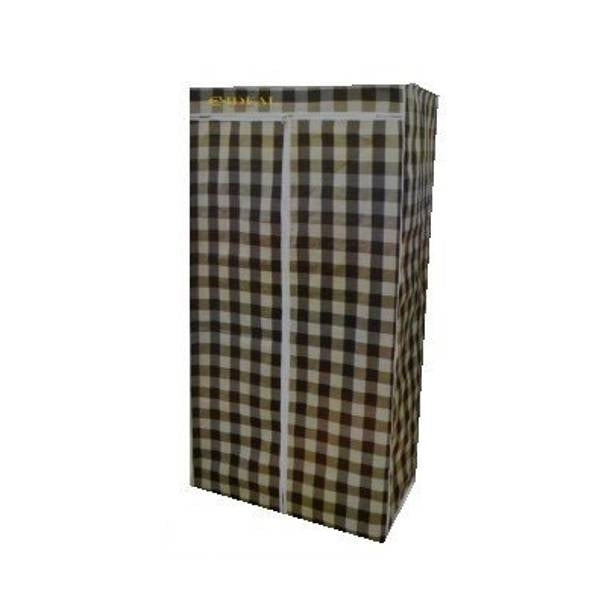 Dulap textil cu cadru metalic, portabil