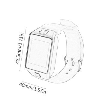 Ceas Smartwatch, functii bluetooth si Notificari (Facebook, Whatsapp)