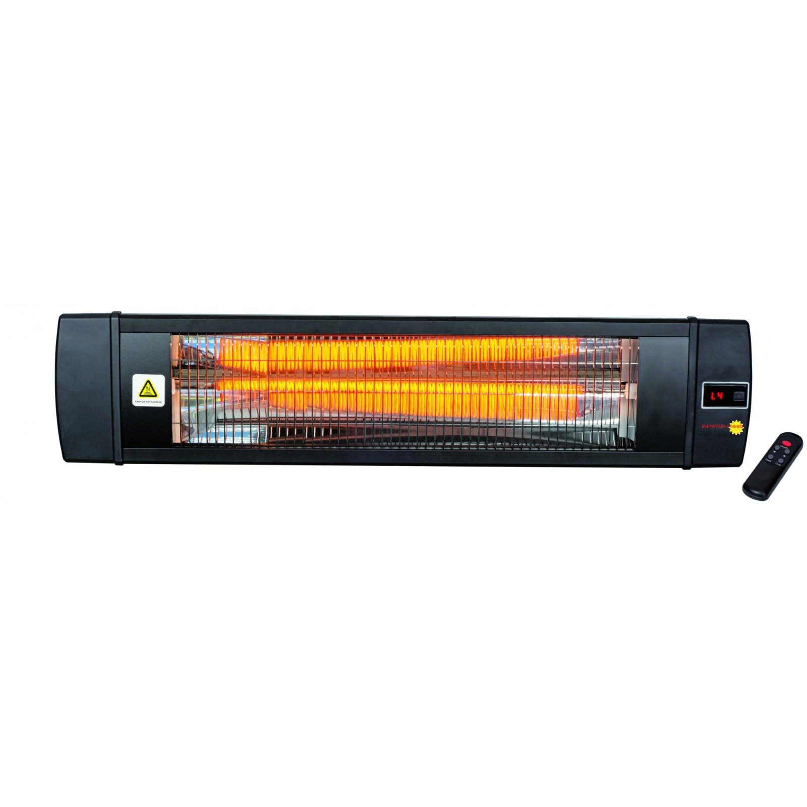 Radiator infrarosu cu fibra carbon, Putere 2000W, telecomanda