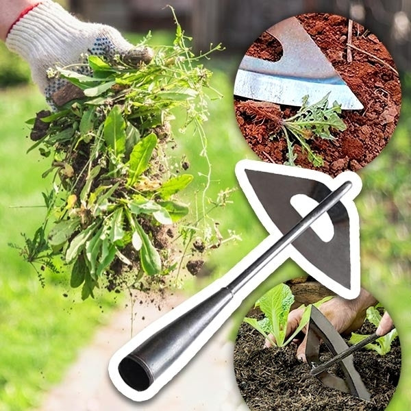 Sapă de mana Ultraușoară eficienta pentru buruieni la Câmp sau in Grădină + Cadou manusi