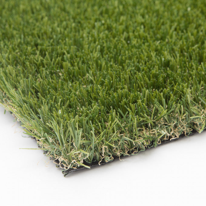 Gazon artificial premium, inaltime fir 35 mm, rezistenta UV, cu drenaj apa , latime 200cm x m2