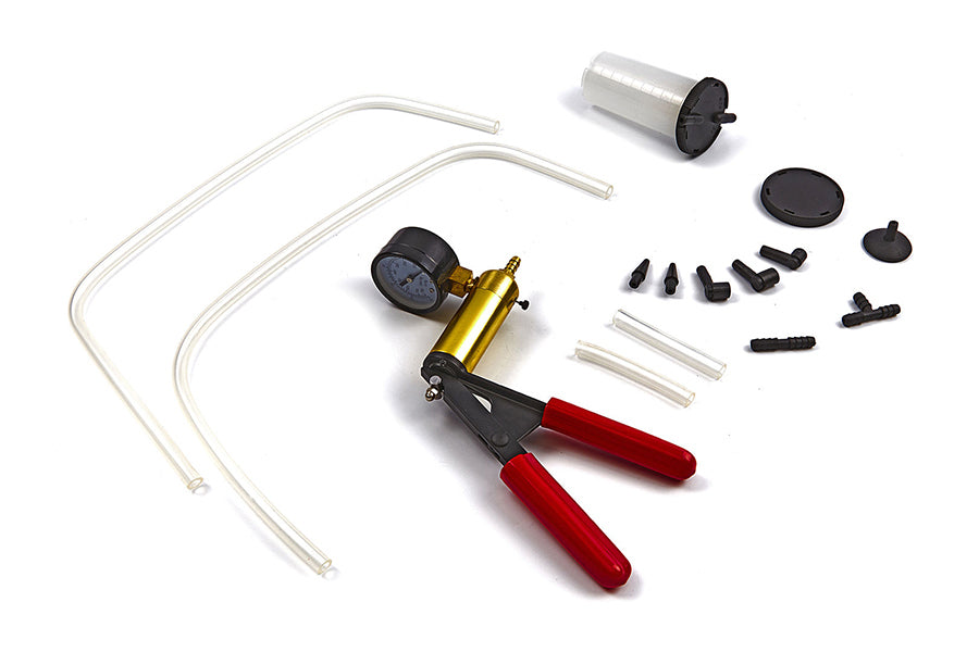 Kit accesorii si pompa vacuum aerisire lichid de frana