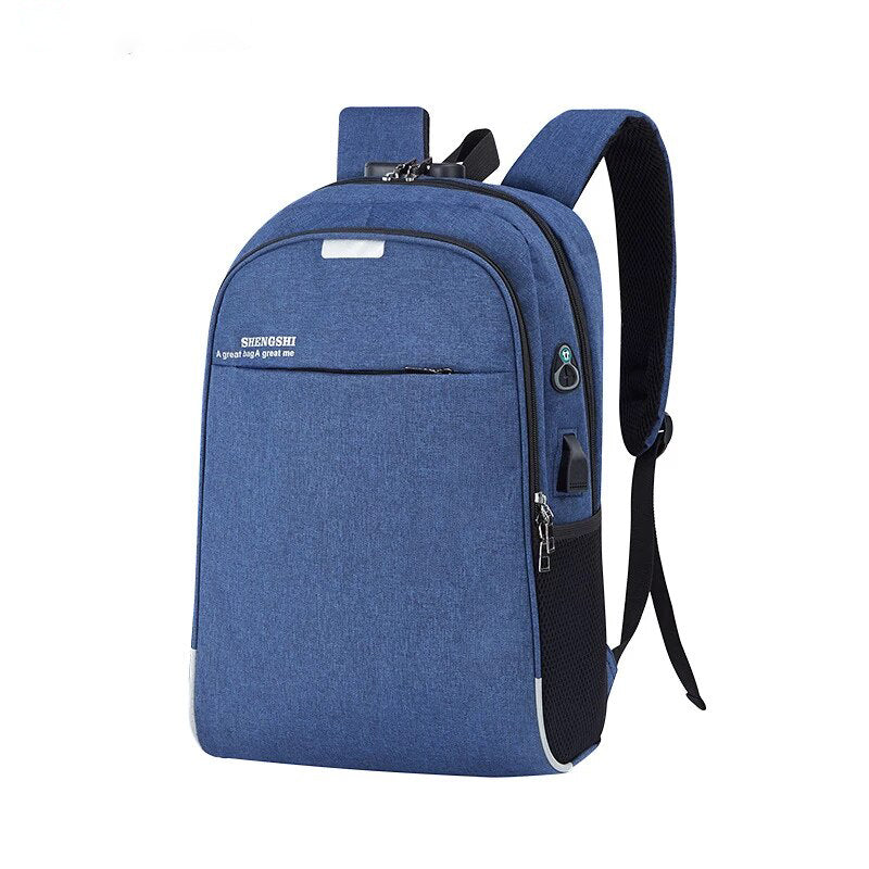 Ghiozdan tip rucsac Anti-Furt multifunctional cu port USB