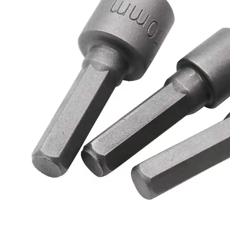 Set Profesional 14 Biți Tubulari Hexagonali – Compatibili cu Șurubelnițe Electrice și Pneumatice