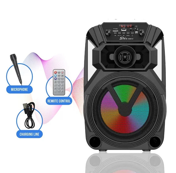 Boxa portabila H8 Bluetooth Microphone