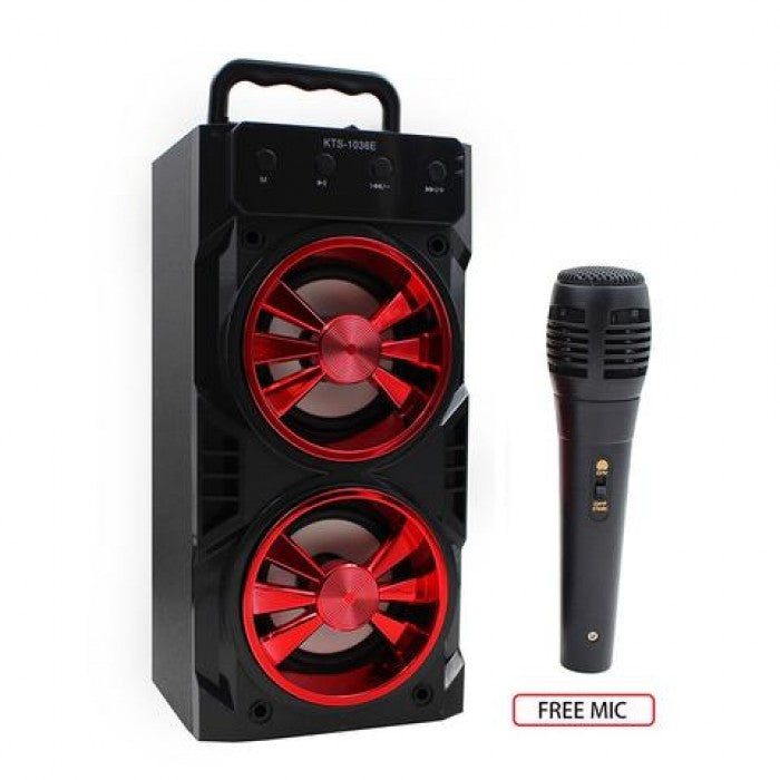 Boxa portabila bluetooth + Microfon inclus KTS-1036