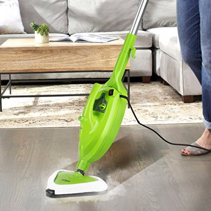 Mop cu aburi pentru curatat si dezinfectat 10 in 1 multifunctional conceput cu tehnologia jetului continuu de aer