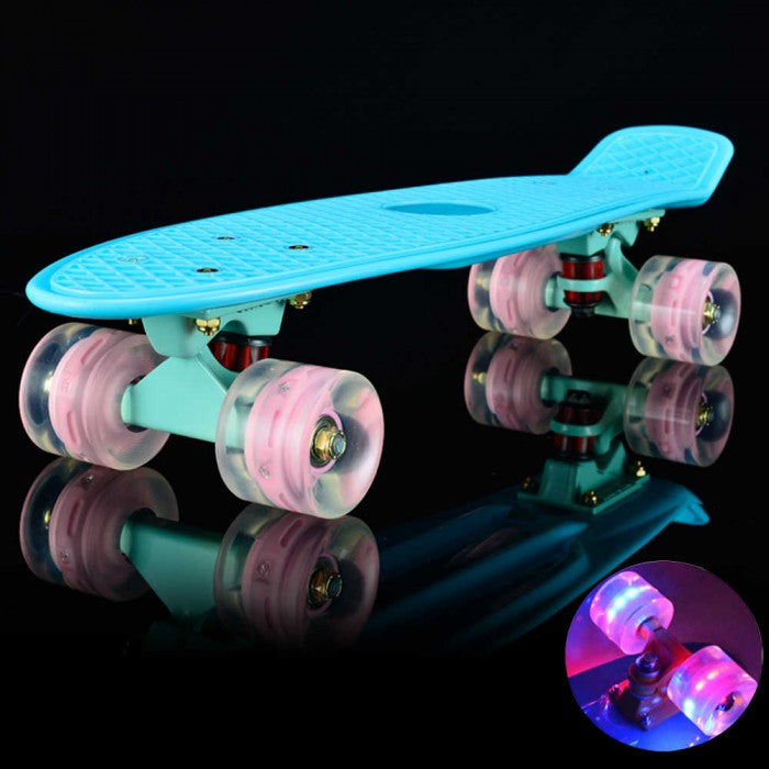 Skateboard Penny Board pentru copii, roti silicon