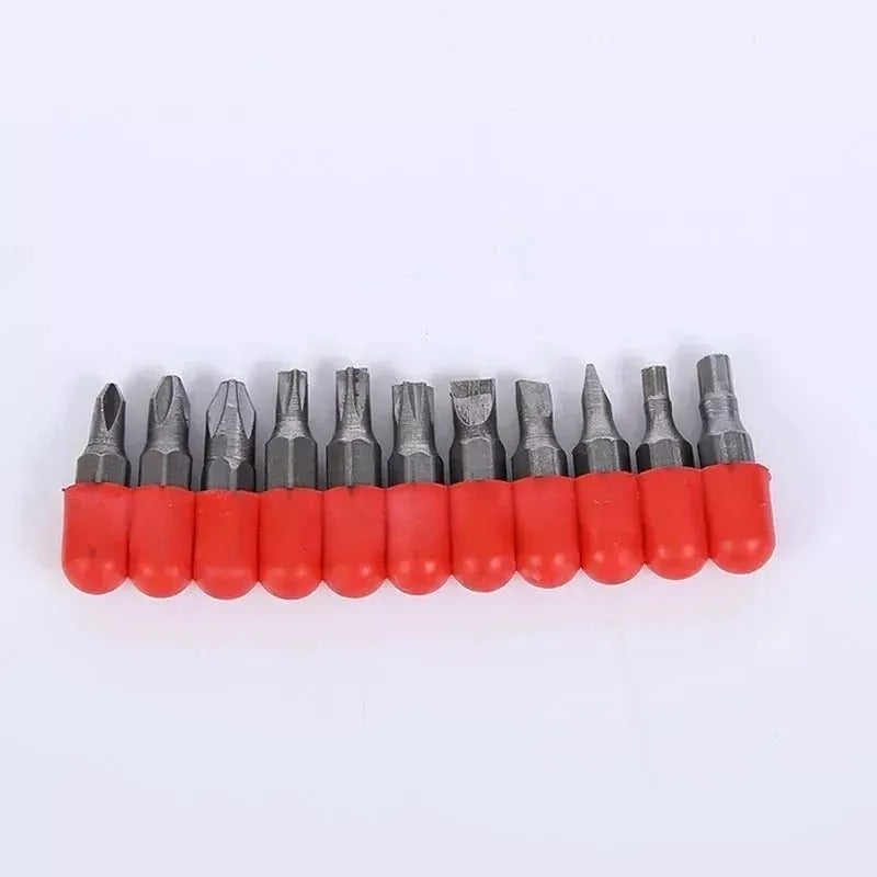 Set 21 Piese cu Tubulare, Biți și Mâner Magnetic în T