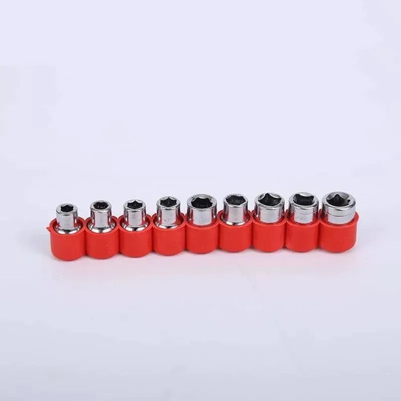Set 21 Piese cu Tubulare, Biți și Mâner Magnetic în T