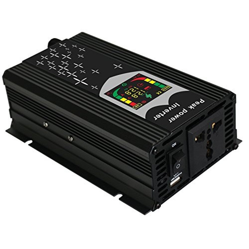 Invertor auto CPU Control Digital cu Display 1000W