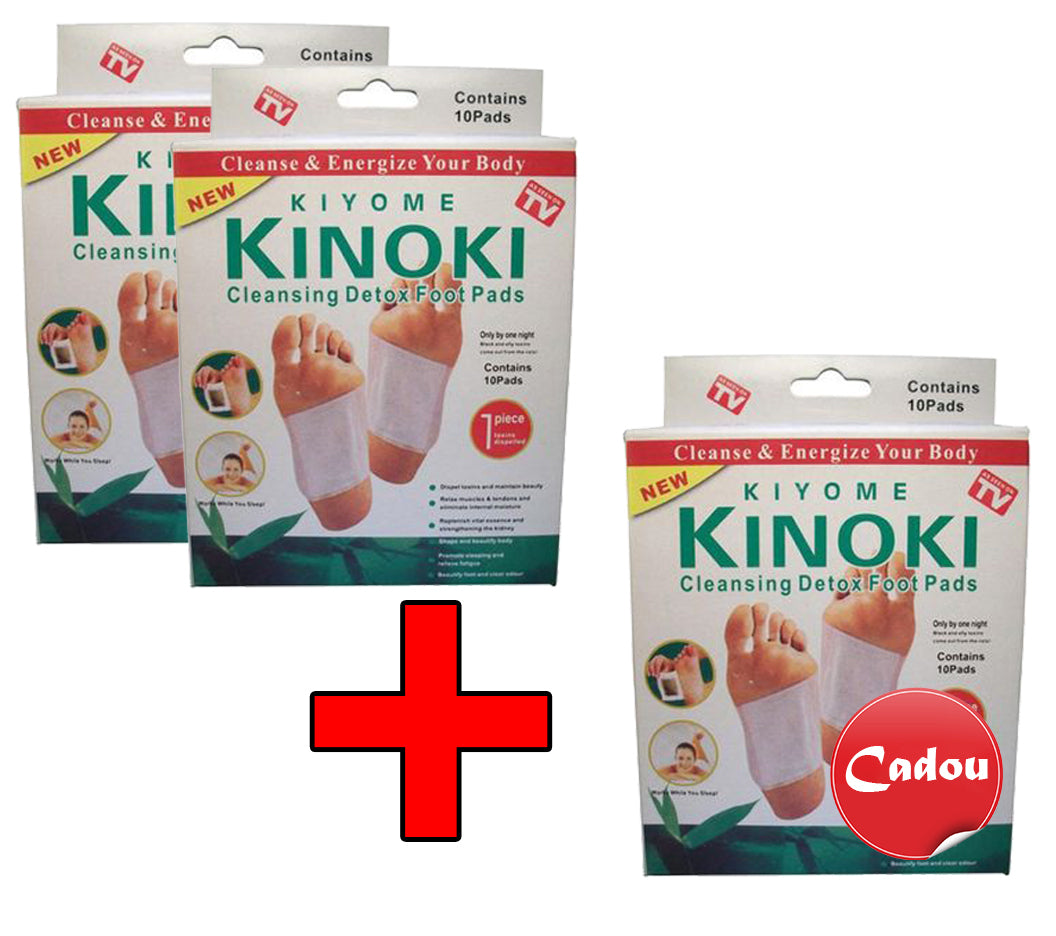 Oferta Speciala 2 +1 Gratis Plasturi detoxifiere Kinoki Cataplasma Kiyome
