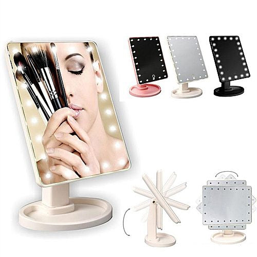 Oglinda cu LED pentru make-up