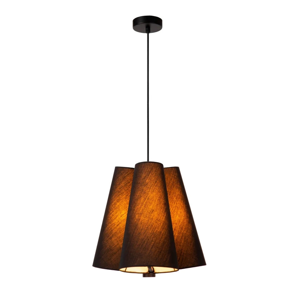 Pendul GREGORY cu 3 Becuri E27, Negru, Ø34,3 cm, Structură din Oțel