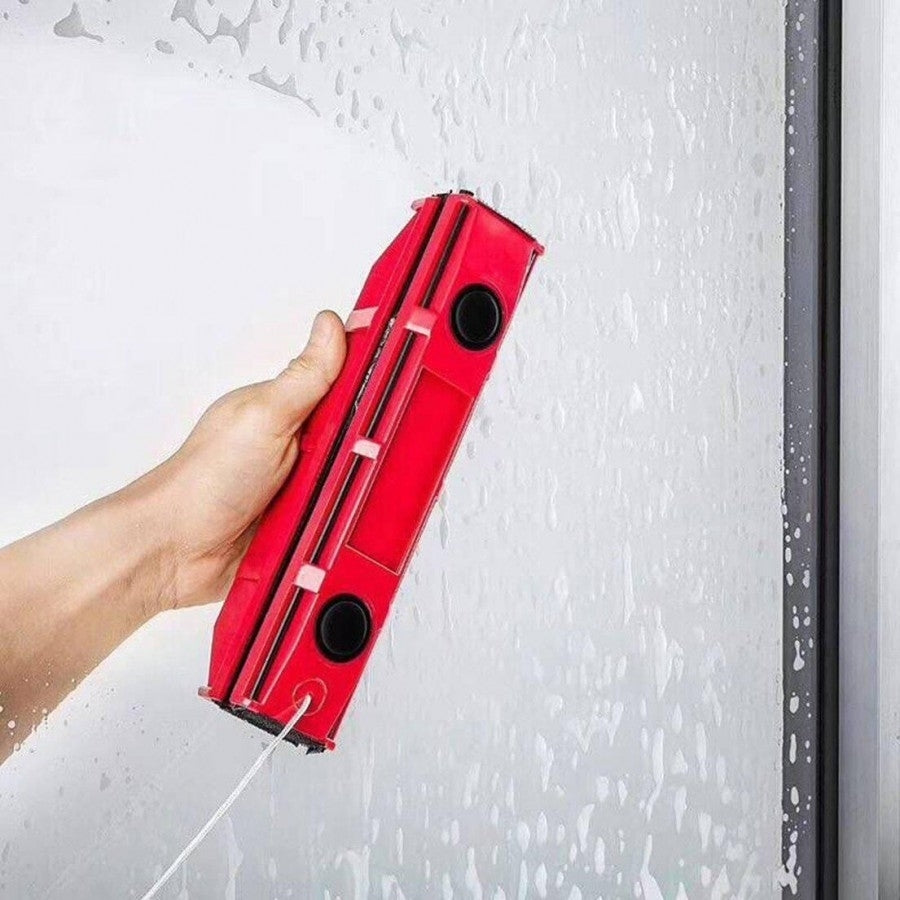 Dispozitiv magnetic pentru curatat geamuri intre 2-8mm