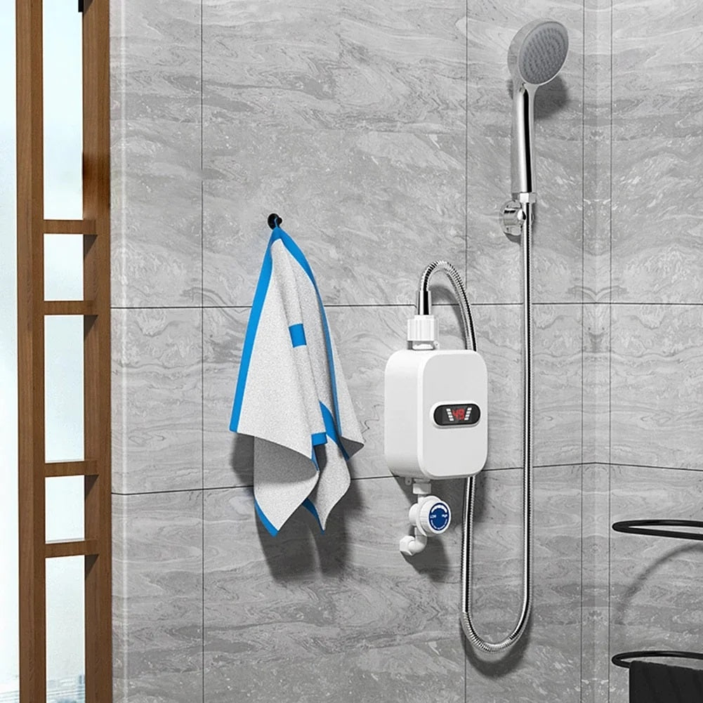Boiler electric instant pentru apă caldă, cu afișaj digital: Incălzește apa în doar 3 secunde