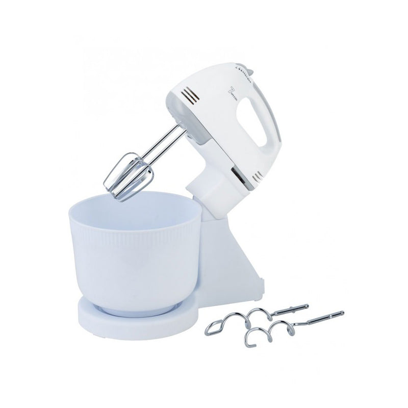 Mixer cu bol, 7 viteze si 4 accesori incluse