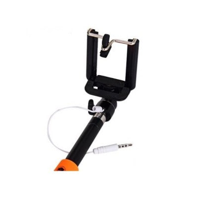 Monopod Selfie stick cu buton declansator bluetooth incorporat in maner