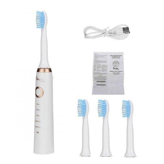 Periuta de dinti electrica, 5 programe speciale de spalare, 3 capete de schimb