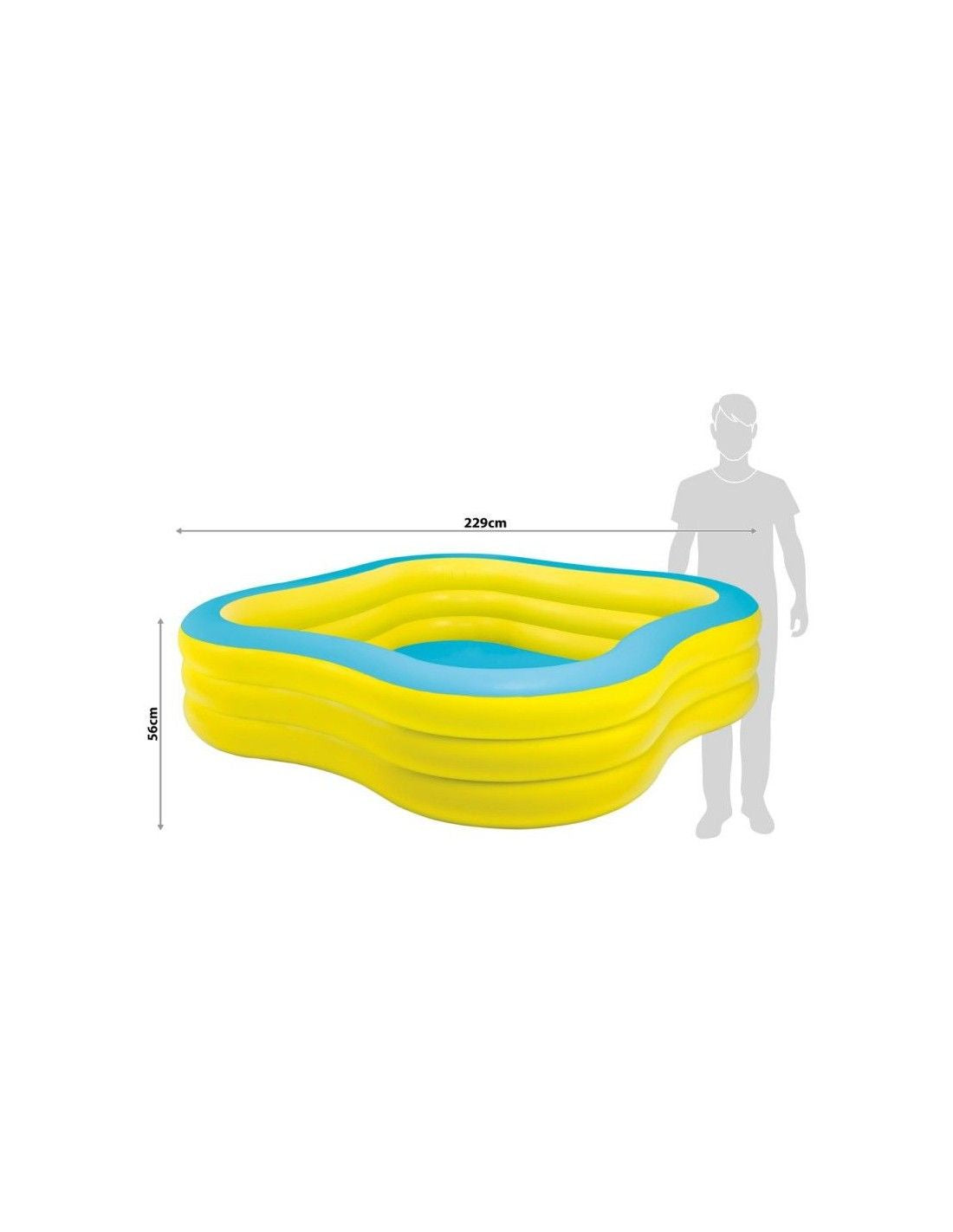 Piscina Gonflabila Intex Family 1215 Litri