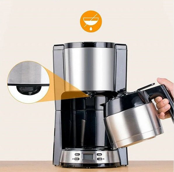 Filtru de cafea, cu timer, putere 1000 W, 1.5 L