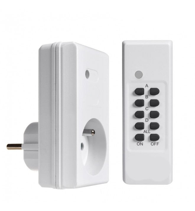 Priză cu telecomandă, 250V/16 A - 3680W