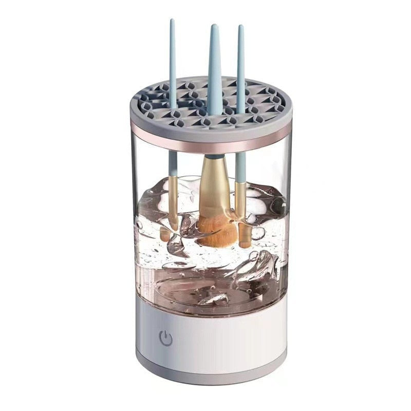 Aparat Electric pentru Curățat și Uscat Pensule de Machiaj, USB, Portabil