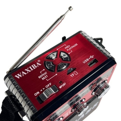 Radio portabil XB-182URT, 3 benzi, suport card SD/USB.