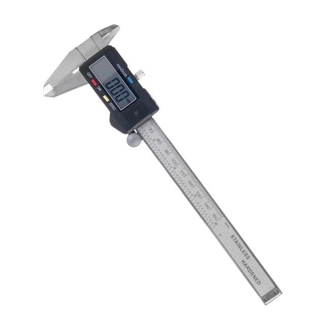 Subler metalic digital cu ecran LCD