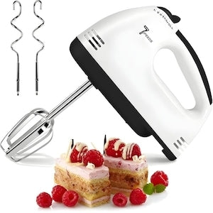 Mixer de Mână 260W cu 7 Viteze, Ergonomic