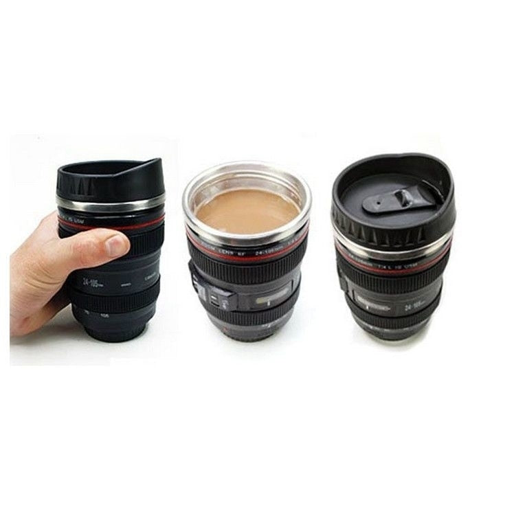 Cana termos tip obiectiv foto, 400 ml