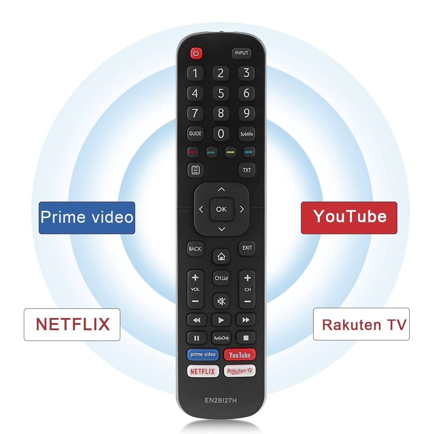 Telecomandă Universală pentru Hisense LED/LCD Smart TV – Model EN2BI27H