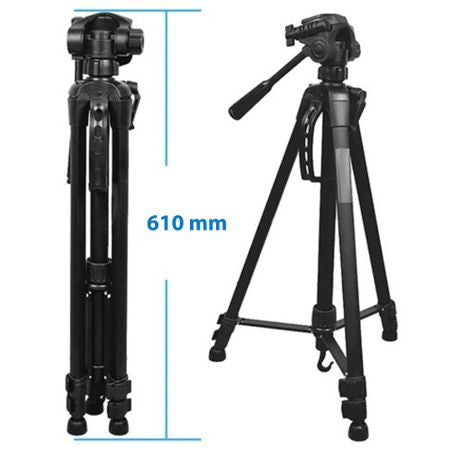 Trepied foto video cu sistem de verificare planeitate 167cm