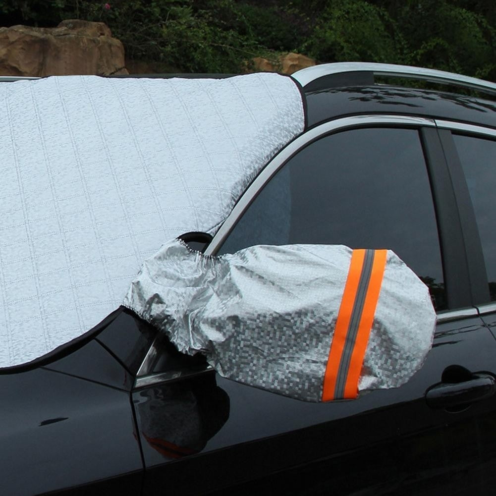 Husă Parbriz cu Protecție pentru Oglinzi – Anti-Îngheț și Anti-Soare, 140×105 cm