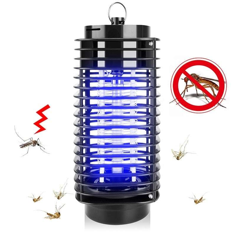 Lampă Anti-Insecte UV pentru Țânțari și Muște, Fără Chimicale, 12 x 12 x 27 cm